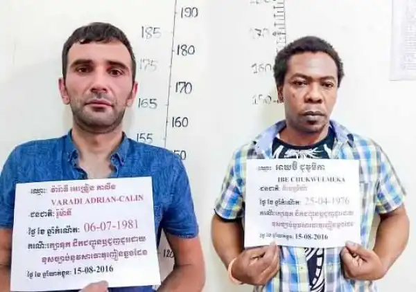 See the Nigerian Man Who Will Spend the Rest of His Life in Jail for Trafficking Drugs in Cambodia (Photo)
